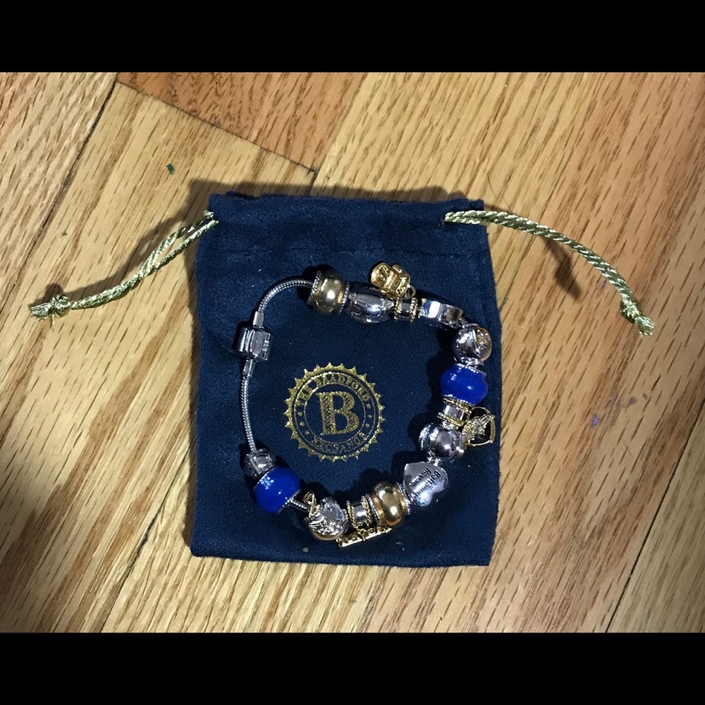 Baltimore Ravens #1 Fan Charm Bracelet